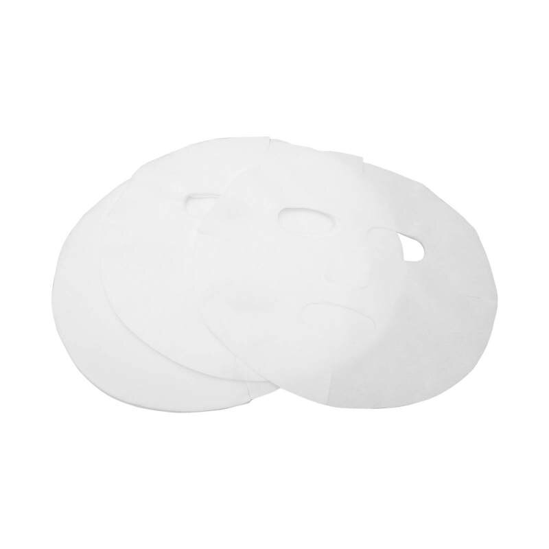 DIY Facial Mask Paper Fiber Dry Mask Skincare Pre Cut Facial Mask Thin Mask Paper for Spa