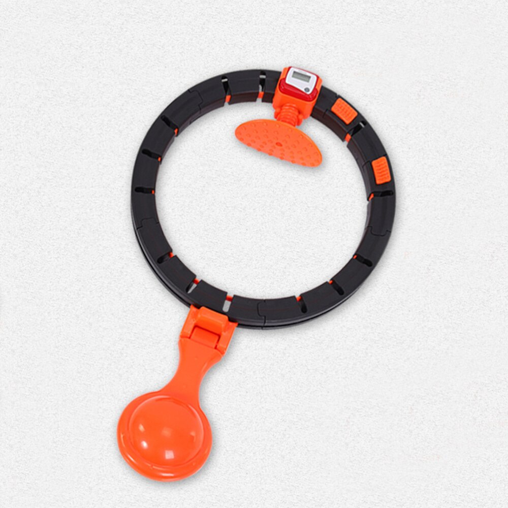 Smart Counting Fitness Ring Detachable Hoops Waist Abdomen Thining Hoop Fitness Hoop Abdominal Fitness Device (Waistline 60-106c