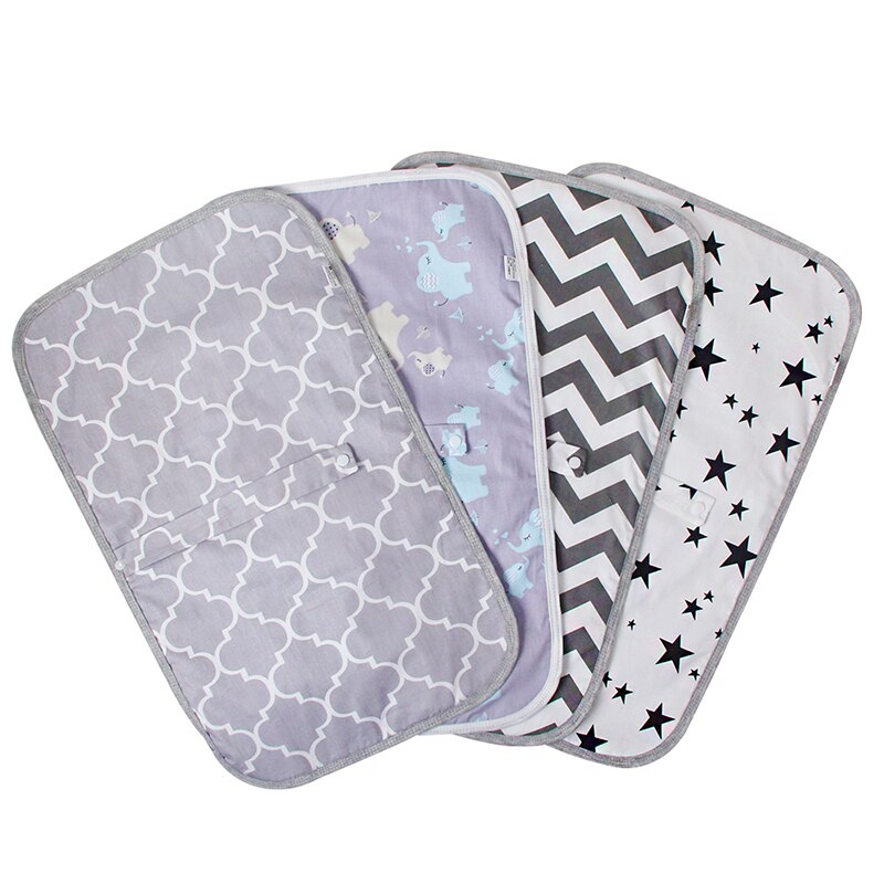 Tragbare Neugeborenen Wasserdichte Baby Ändern matt 60X37cm Kleinkind Faltbare Reise Ändern Windel Windel Liner Pad