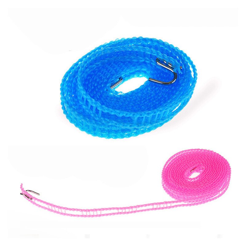 Cloth Hanging Rope Home Storage 3M 5M Rope Clothes Dryer Non-slip Rope Rack Clothesline Washing Line