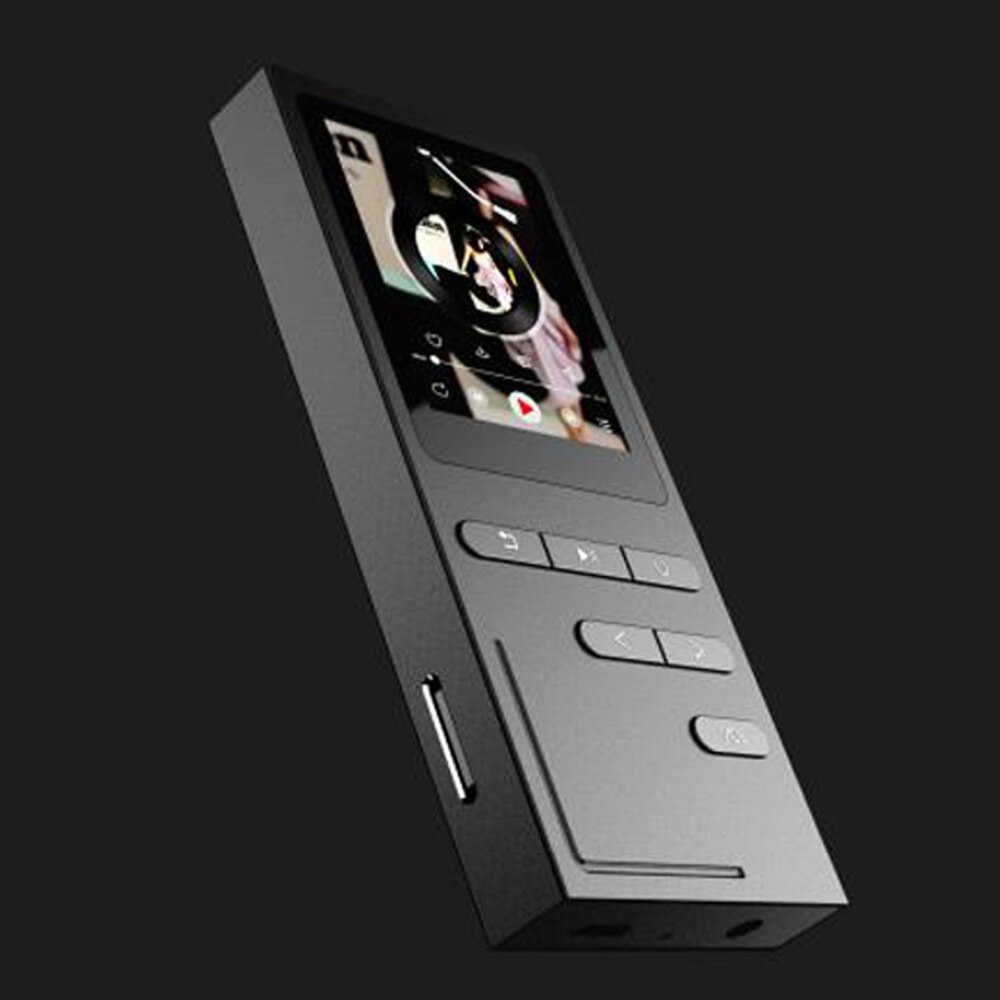 MP3 Player Metal Music Player Built-in Speaker Lossless Sound Support FM Radio, Voice Recorder Expandable SD Card Up to 64GB