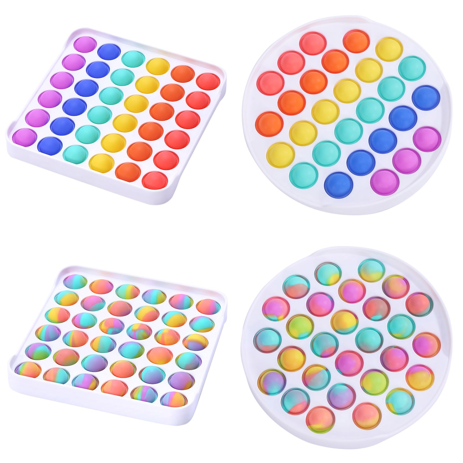 Erwachsene freundlicher Lustige Pop Zappeln Spielzeug drücken-knallt blasiert Sensorischen Spielzeug Für Autismus Squishy Lustige Anti-betonen Pop Zappeln reliver betonen