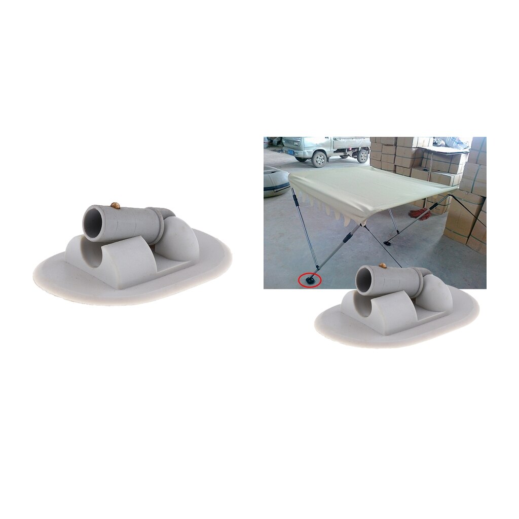 2x Bimini szczyt/daszek mocowanie sprzętu robić łodzi motorowej łódź rybacka ponton