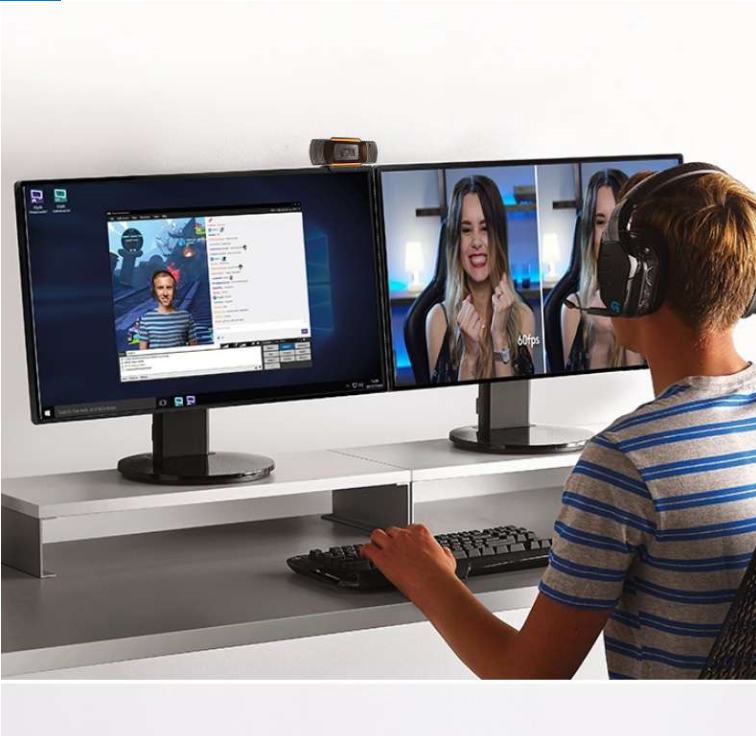 Ad alta Definizione 1080P Girevole HD Webcam Del computer ragnatela Camera Macchina Fotografica con Il Mic Microfono per PC Del computer Portatile