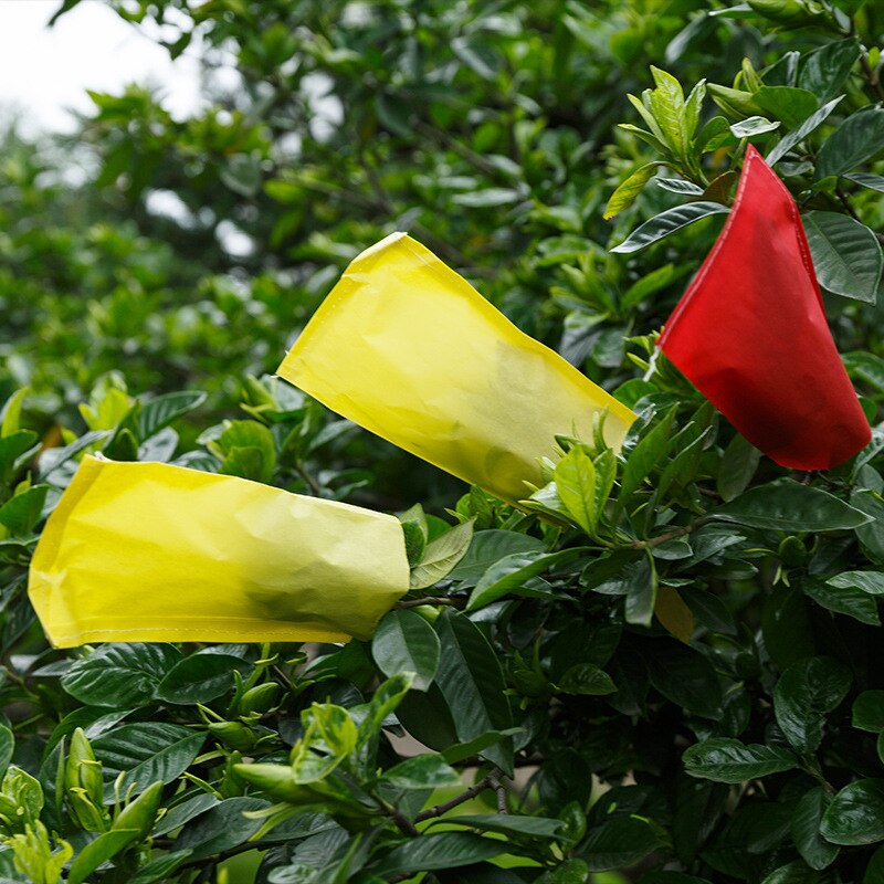 Agriculture Corn Wheat Pollination Isolation Parchment Bag 100PCS-Packs White Red Yellow Available Hybrid Breeding Cover Bag