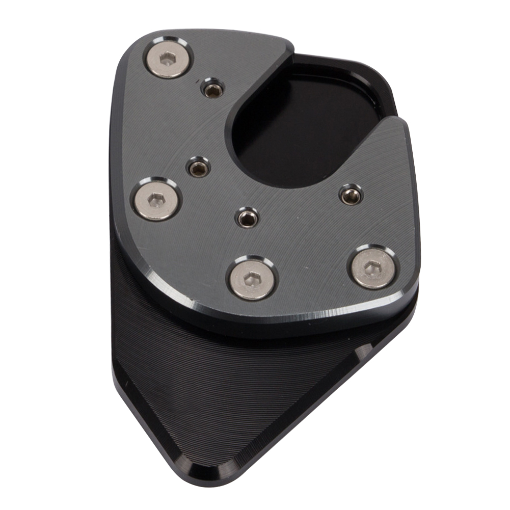 WOODEY Motorfiets Voet Zijstandaard Pad Plaat Kickstand Vergroter
