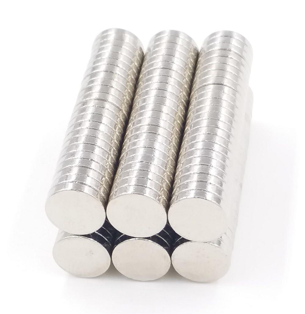 N50 Sterke Cilinder Magneet D7mm X 1mm Ronde Zeldzame Aarde Neodymium Magneet/Permanente Magneet 5PCS