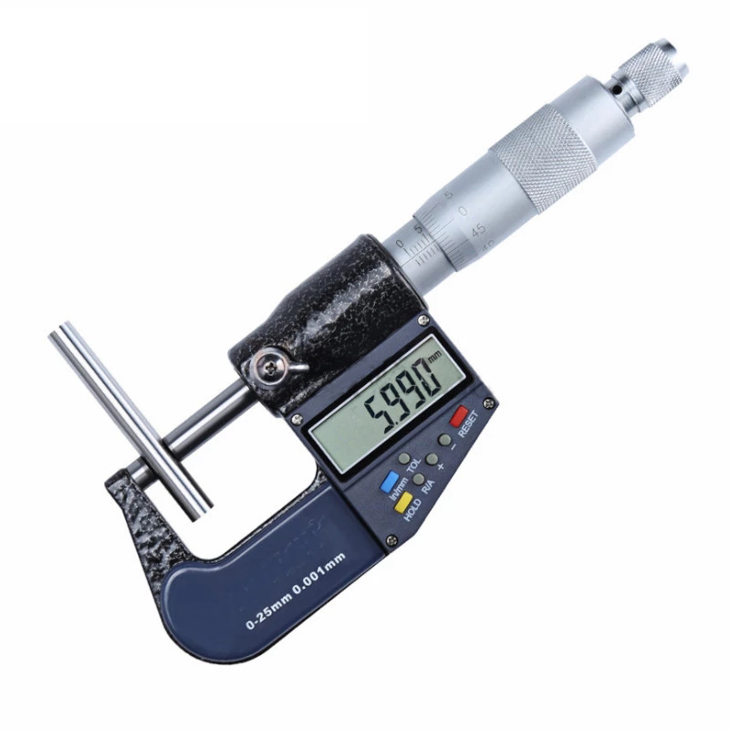 0-25mm digital Micrometer Electronic Digital Caliper Gauge Mikrometer Micrometro Digitale Measuring Tool: Multifunction 0-25mm