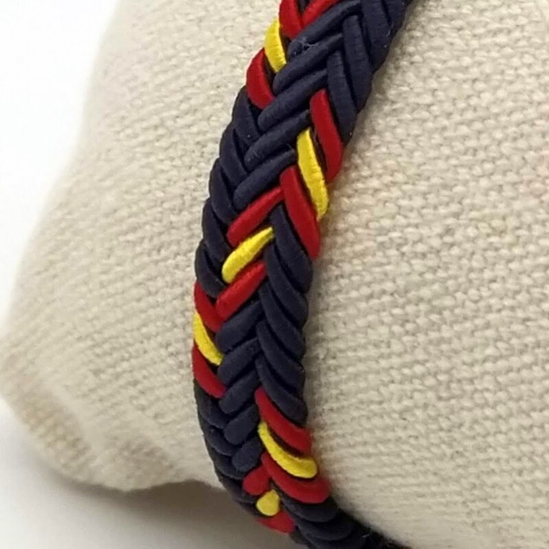 Spanje Vlag Armband Voor Vrouwen En Man Touw.