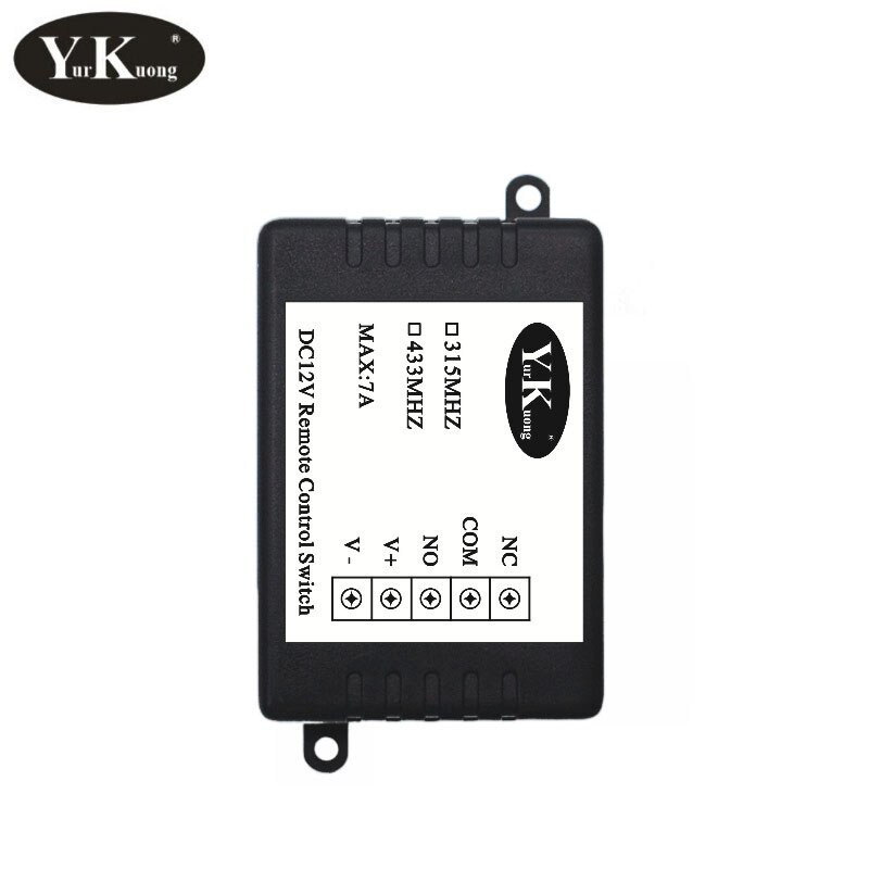 Türöffner Fernbedienung Schalter Elektroschloss Türzugang Barriere Drahtloser Schalter DC 12V Nein COM NC Abzug drücken Taste: XXL / Beige