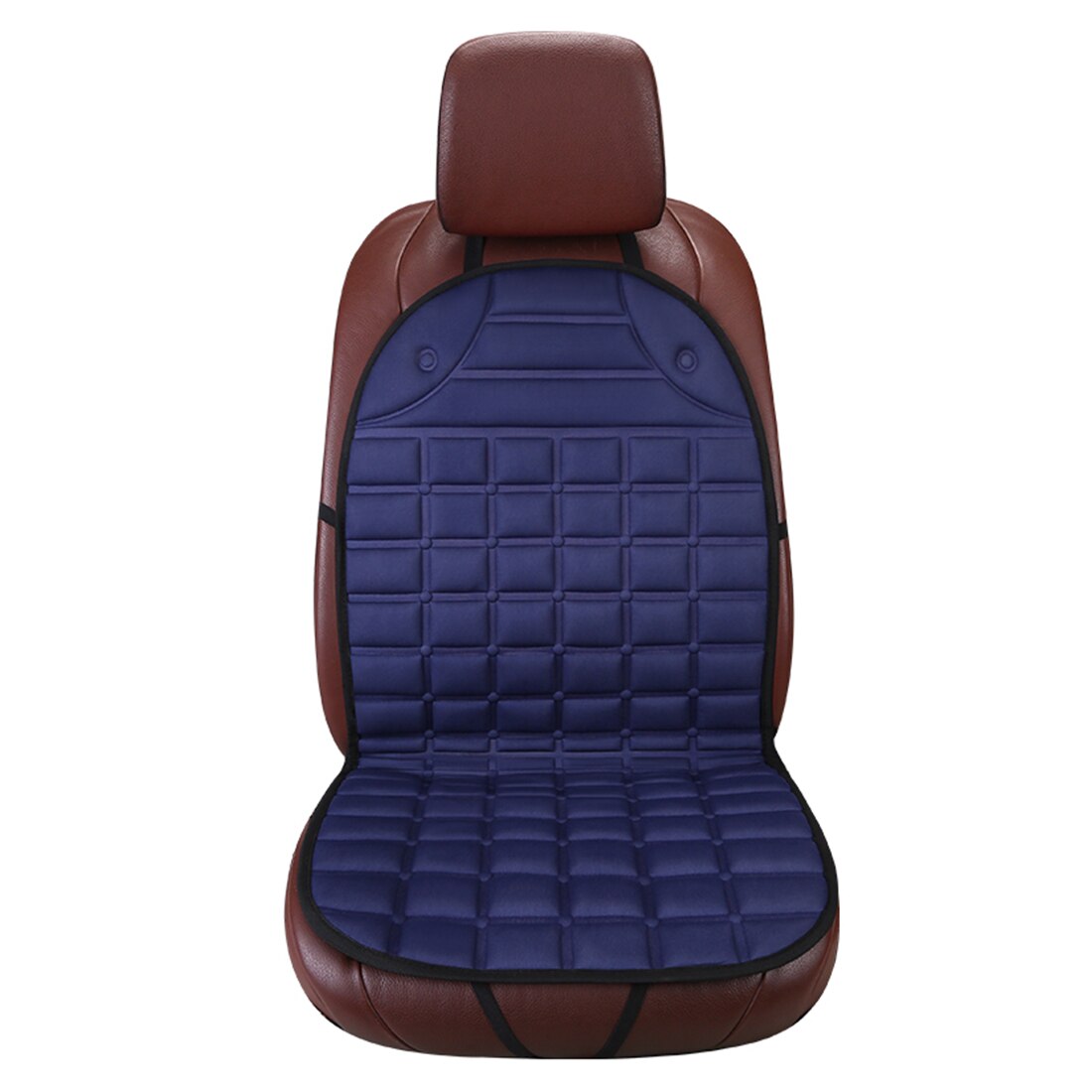 Dewtreetali 1 + 2 Stoelhoezen Auto Bekleding Voor Meest Auto, Vrachtwagen, Suv, of Van Met Kunstmatige Leathertruck Interieur Accessoires: Blue