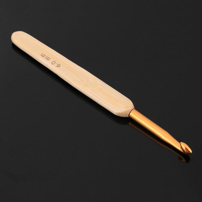 Conjunto de 8 unidades, gancho de ganchillo para manualidades de plástico de 2,5-6mm, manualidad de bordado con aguja para costura, Kit de manualidades, herramienta de telar, agujas de tejer