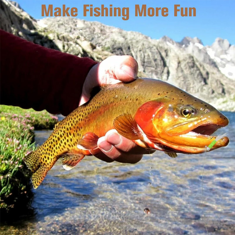 Juego de anzuelos de pesca de Color Original, accesorios de pesca de carpa, cabezal de anzuelo, equipo de artículos de pesca, tipo de pez de pesca de 0,45/1/2g, 50 Uds.