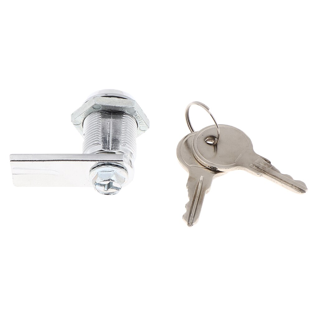 Zinc Alloy Disc Tumbler Cam Lock Tubular Cam Lock with Keys for Marine Boat