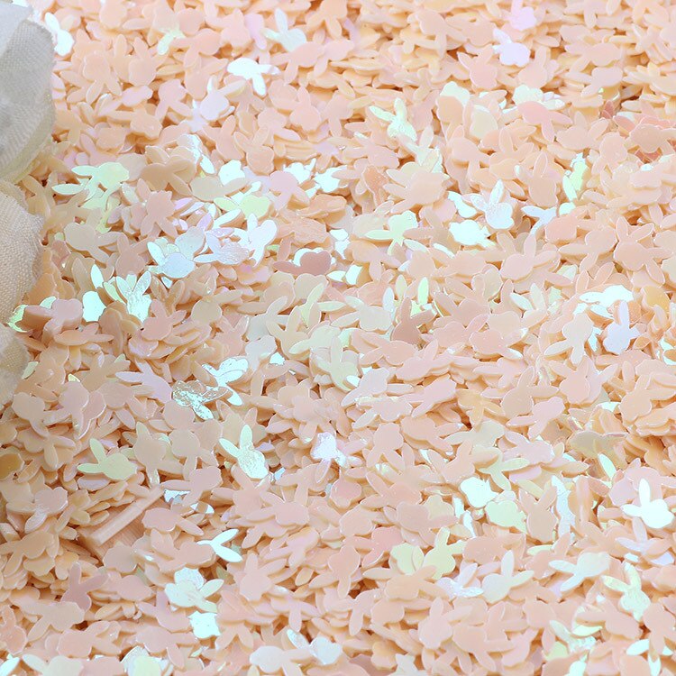 20G Konijn Hoofd Pailetten Losse Pailletten Voor Ambachten 6Mm Glitter Confetti Nagels Art Decoratie Sequin Diy Naaien Accessoires: 7