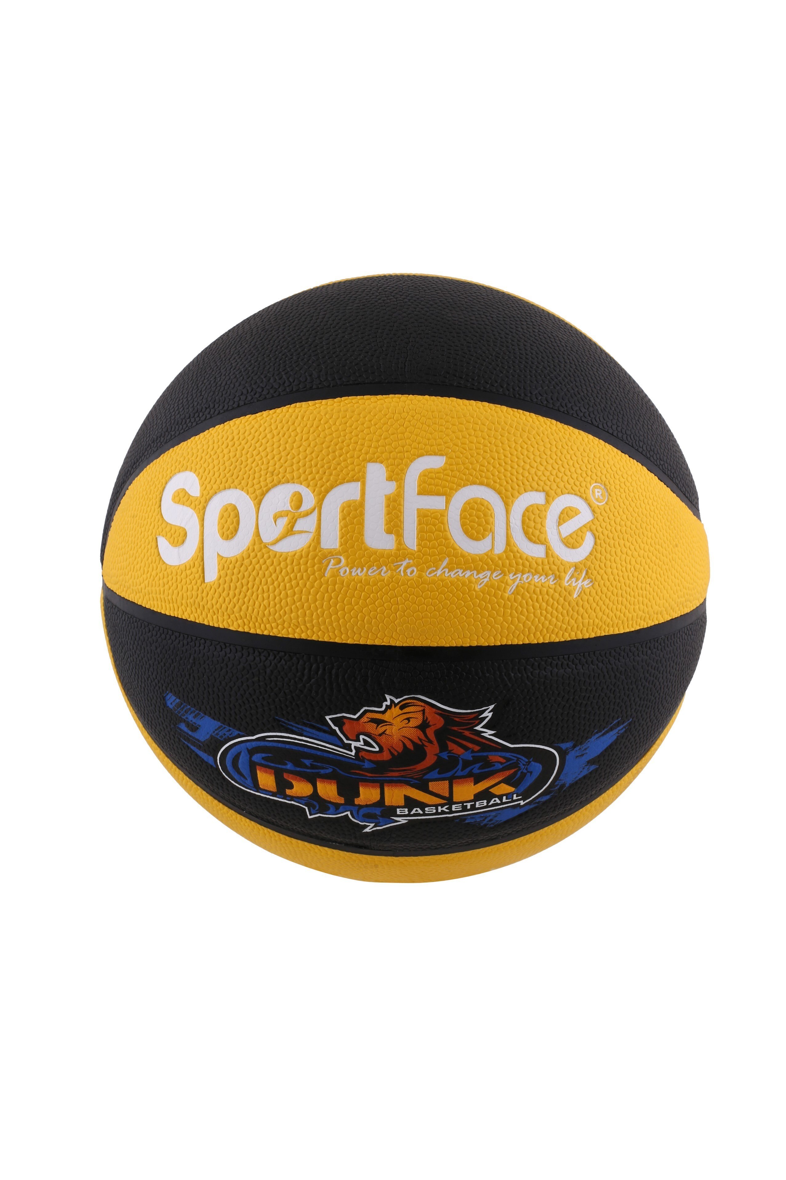 sterben Sport Gesicht Verbund Leder Basketball Ball