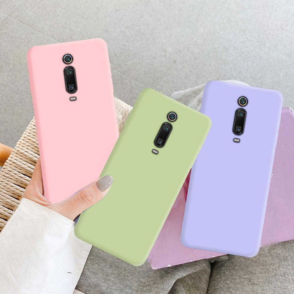 Pour Xiaomi Mi 9T Pro étui Silicone souple couverture arrière pour Xiaomi 9T 9 T coques de téléphone pour Xiaomi 9T Pro Coque Fundas