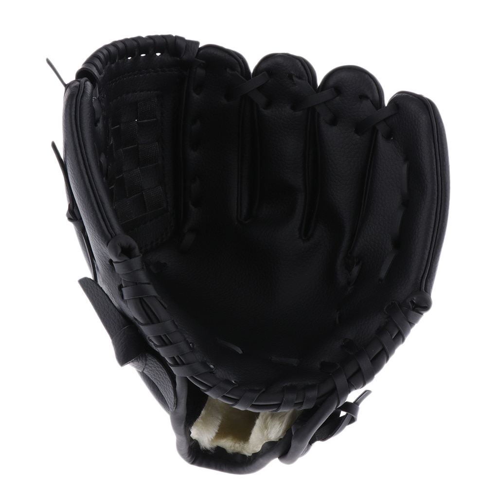 Pu Lederen Softbal Handschoenen Mitts Rechterhand Thrower Baseball Catching Mitts