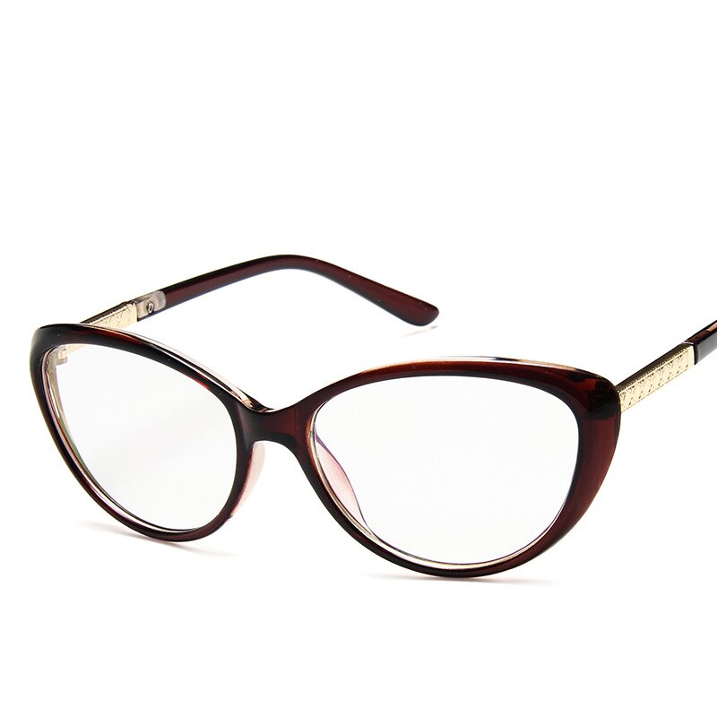 Gafas de lectura tipo ojo de gato para mujer, lentes de lectura tipo ojo de gato, ligeras, presbicia, montura de cristal, Okulary,: C3