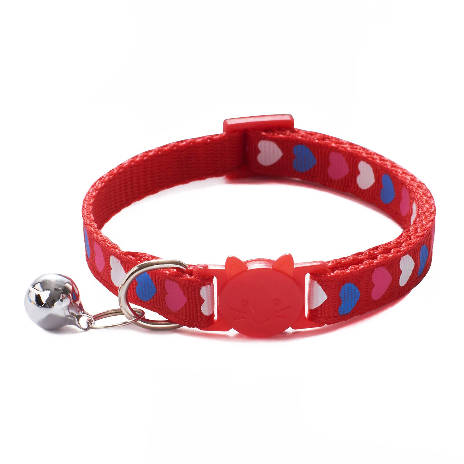 Collar para mascotas con cascabel, para perros y gatos pequeños, ajustable, accesorios de seguridad