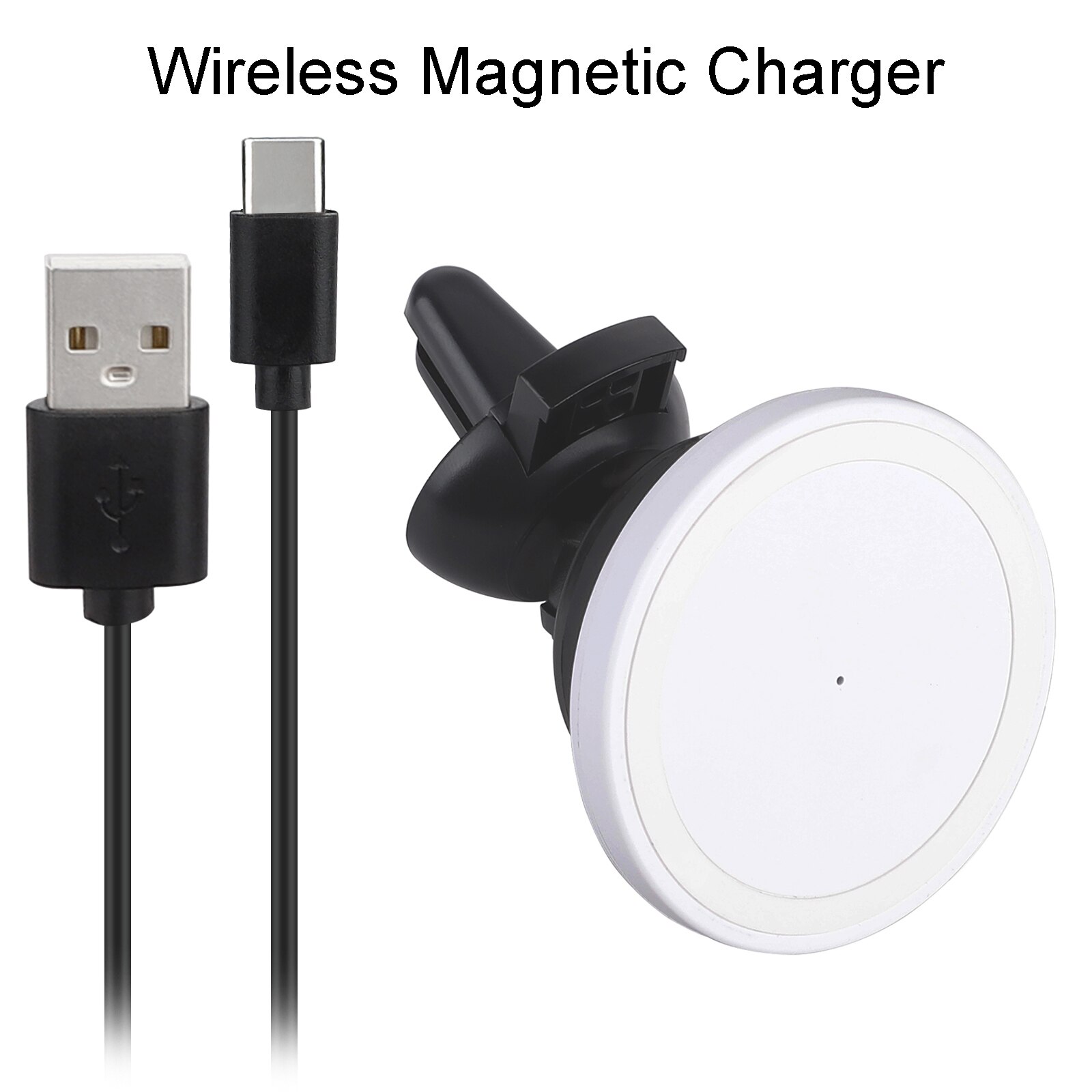 15w langatonta laturia iphone 12 12 pro 12 pro max 12 mini -magneettinen puhelin auto holderairvent magneetti adsorboituva autoteline