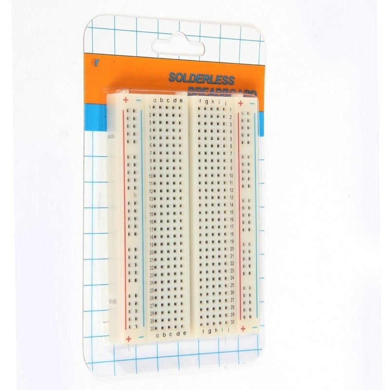 10 pièces PCB Test Mini platine de prototypage pain planche 400 Contacts disponibles 8.5x5.5 cm 8.5*5.5 CM SHUPPING gratuit