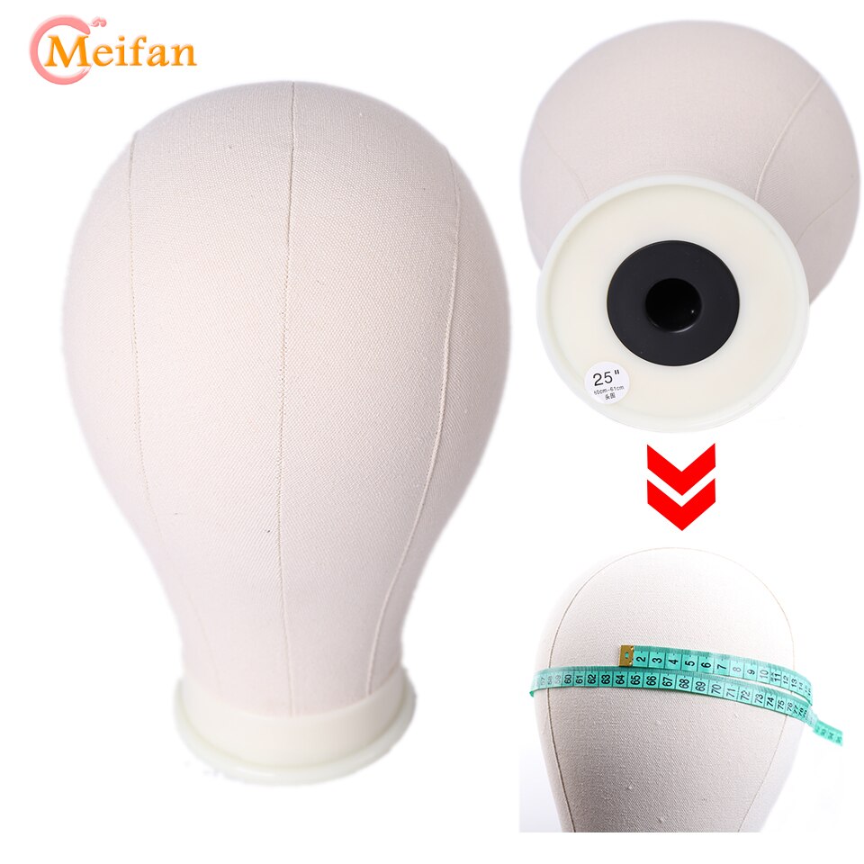 Meifan Training Mannequin Canvas Hoofd Pruik Display Styling Mannequin Mannequin Hoofd Pruik Stand Gratis Krijgen Hoofd Ondersteuning