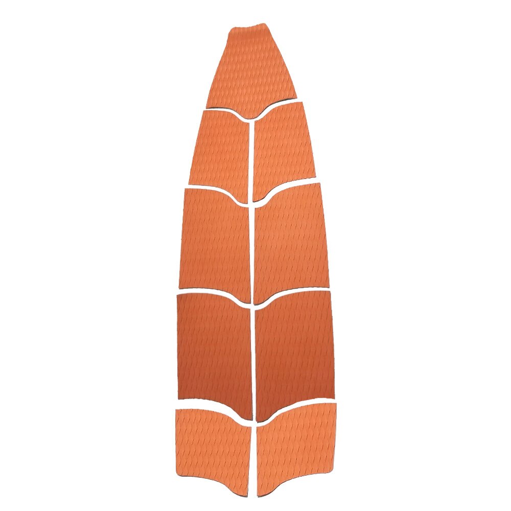 186*59Cm Longboard Surfplank Sup Tractie Pad Diamant Tgrooved Skimboard Paddle Board Deck Grip: Oranje