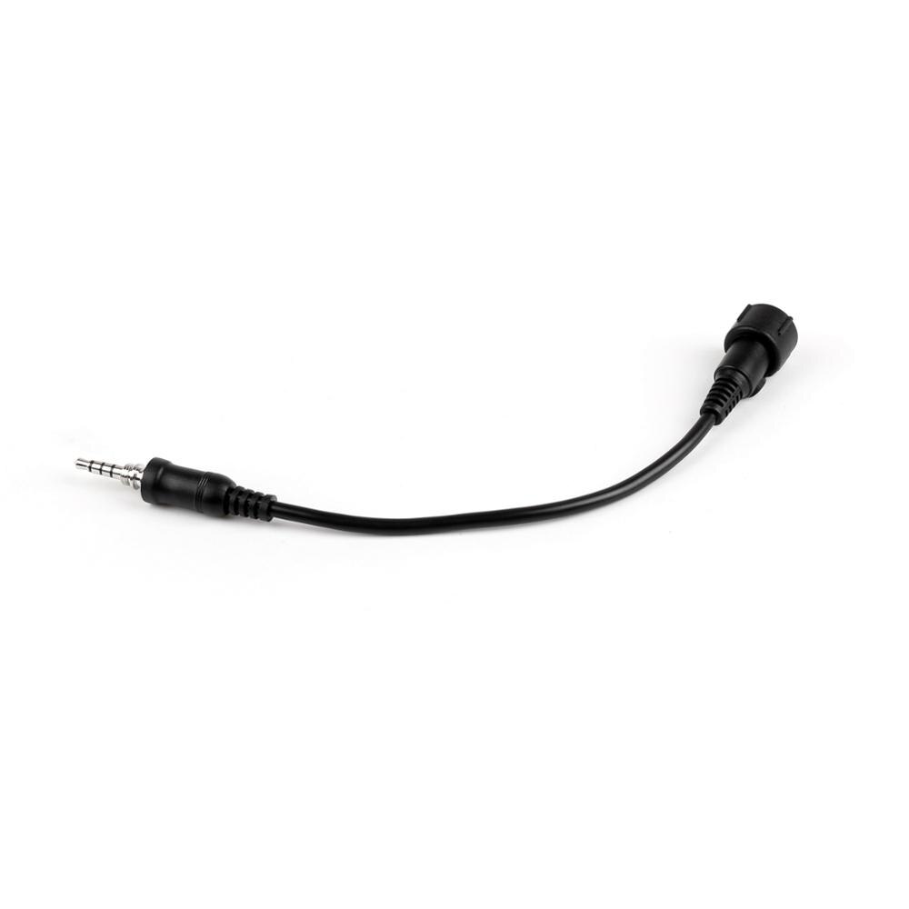 Artudatech 1Pcs 3.5mm Mini Din Plug Connector Cable For YAESU VX6R VX7R VX170 Radio Headset