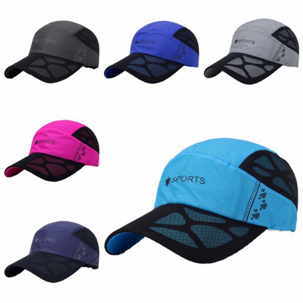 Mode Sport Snel Droog Netto Caps Lente En Zomer Hoed Zonnescherm Ademend Baseball Golf Cap Casual Mannen En Vrouwen Rijden hoed