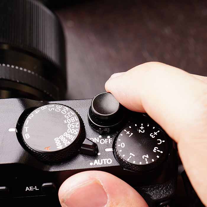 Bouton de déclenchement de volet en aluminium givré, pour Fuji FujiFilm X100F Xpro2 XT2 XT20 XT10 XE3 Xpro1 XE2 XE1 XE2S