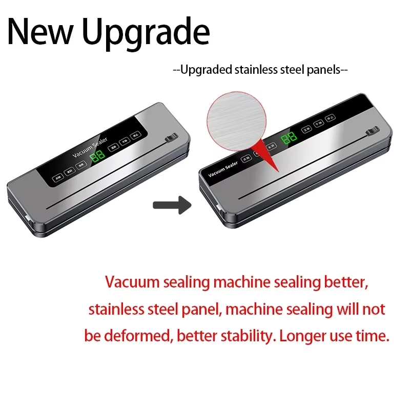 Xiaomi Mijia Vacuum Sealer Automatic Sealing Opening Dual-Use Food Compression Freshness Package Small Machine Household Desktop