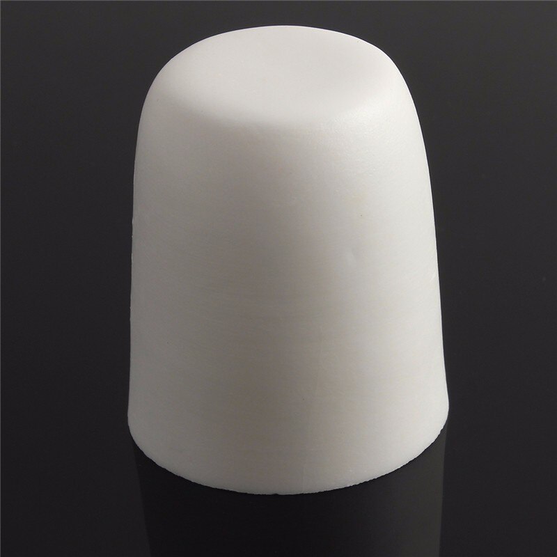 1 stks Wit 30 ml Hoge Zuiverheid Aluminiumoxide Conische Korund Smeltkroes Laboratorium Fles Smelten Test Sample School Chemische Levert