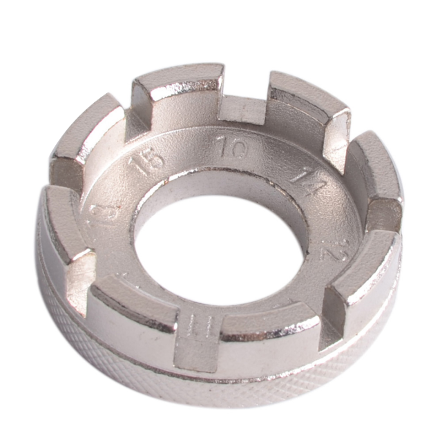 ZTTO Ultralight Bicycle Spoke Tension Meter Tool For MTB Road bike Wheel Spokes Builder Repair Checker Indicator Accurate Tool: Silver spoke Tool