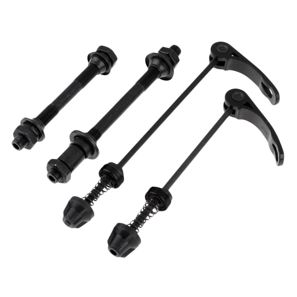 Essieu creux ultraléger à dégagement rapide pour vtt et vélo de route, moyeux de roues avant et arrière