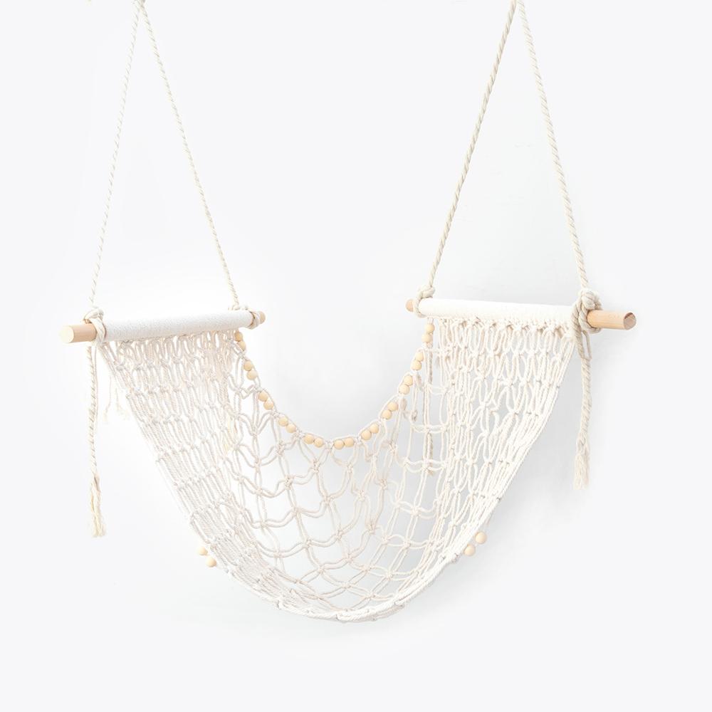 Macramé bébé balançoire nordique bébé balançoires chaise Schaukel Balancoire Bebe enfants suspendus berceau enfant enfants chambre crèche décoration: Default Title