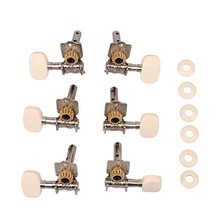 1Set 3L 3R Classical Guitar String Stemsleutels Tuners Machine Heads Open Gear Guitarra Gitaar Onderdelen & Accessoires