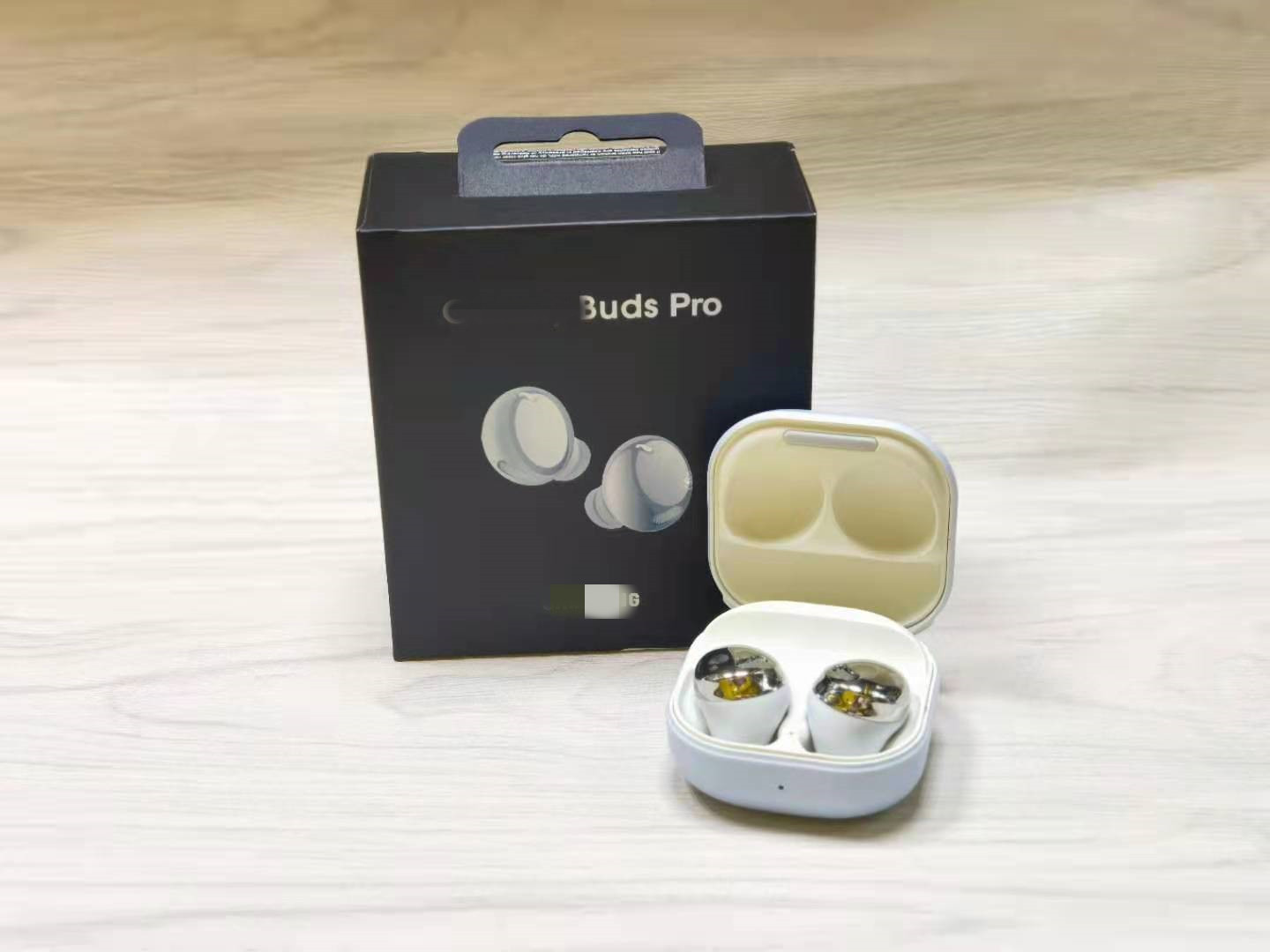 Alta qualità 1:1 Buds 2/Buds Pro/ Buds +/Buds auricolari bluetooth Wireless Live con ricarica Wireless apri connessione automatica: Buds pro white