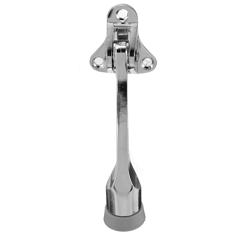 1PC Door Mounted Stopper Stop Kick Down Home Holder Rubber Buffer Door Mounted Stopper With Catch Screw Mount