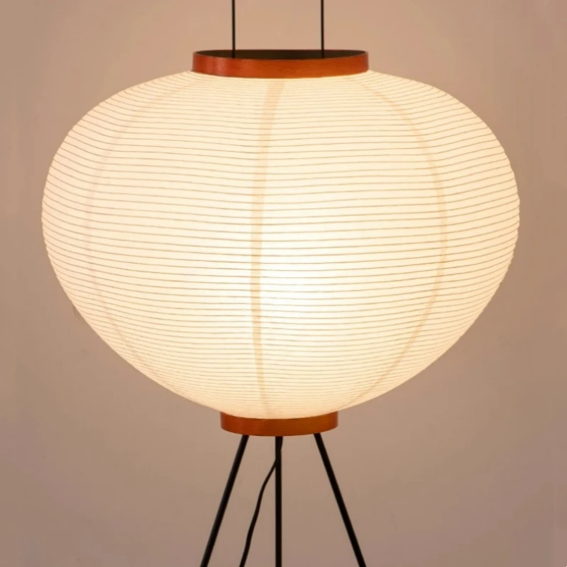Noguchi Akari Reispapier-Stehleuchte, japanische Wabi Sabi, Jahrgang-Stehlampe für Schlafzimmer, Wohnzimmer, Haus, Nachttisch-Dekoration