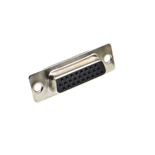 5 kpl hdd 26 db26 uros naarasliitin juote tyyppi d-sub 26 pin sarjaportti adapteri 26 pin 26p hdb 26: 5 kpl naaras