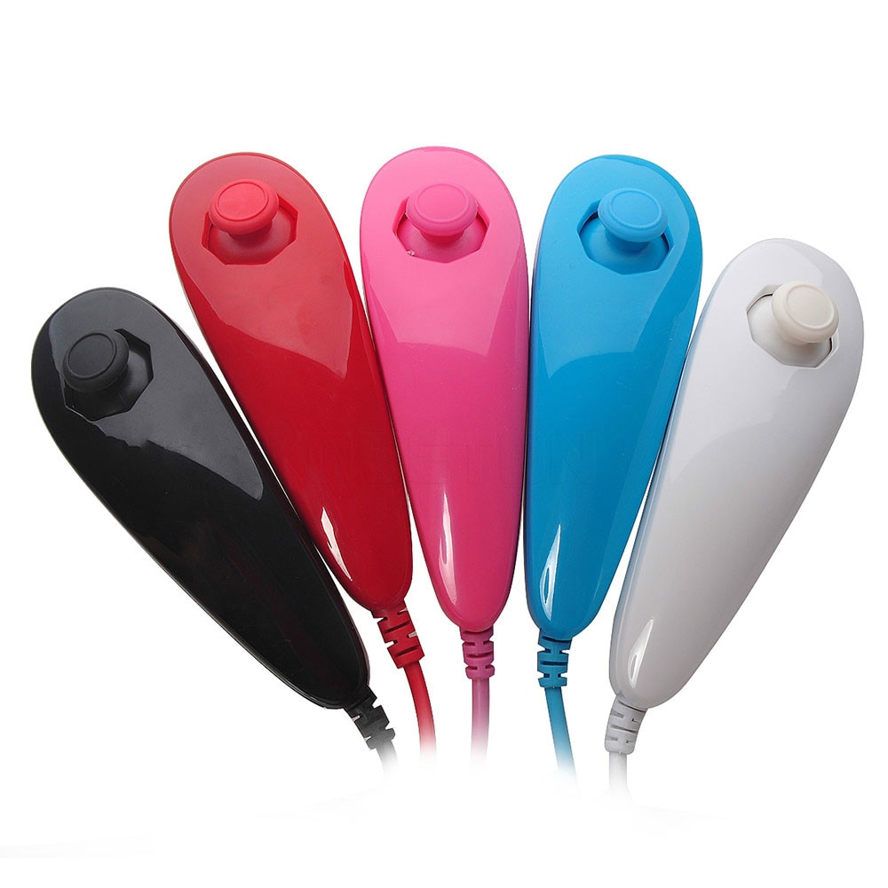 Mando a distancia para Nintendo Wii, Nunchuck multicolor,