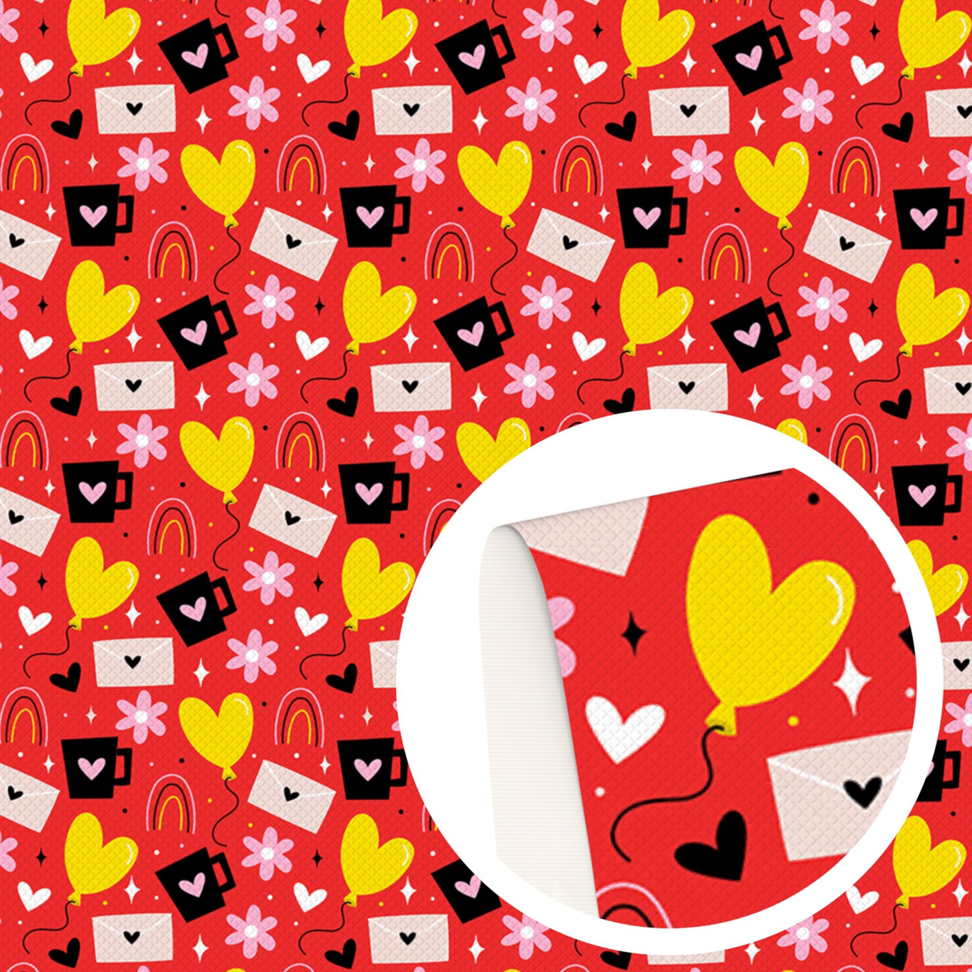 Dia dos namorados folhas de couro falso amor coração impresso couro sintético para arco-nó sacos carteira brinco scrapbook diy, 1yc23400: 1158965001