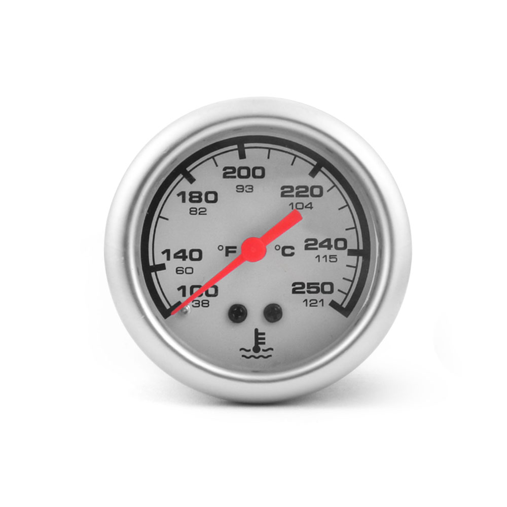 2 "52 MM mechanische 12 V watertemperatuurmeter 38-121 ℃ /100-250 ℉ Watertemperatuurmeter met sensor NPT 1/2-14 autometer