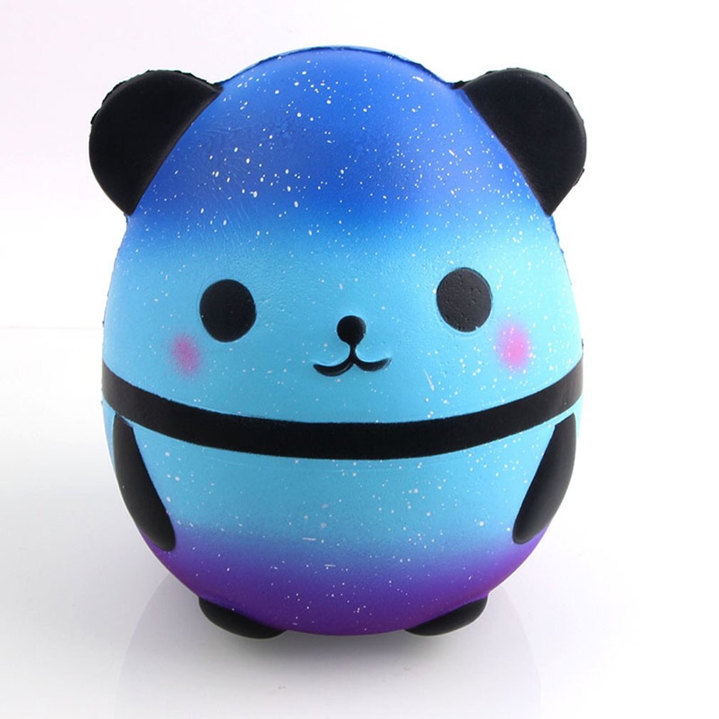 12 centimetri/15 centimetri Grande Formato Panda Uovo Squishy Lento Aumento Cielo Stellato Carino Kawaii Panda Uovo Animali Lo Stress sollievo Giocattolo Per Bambini di Età Regalo di Natale