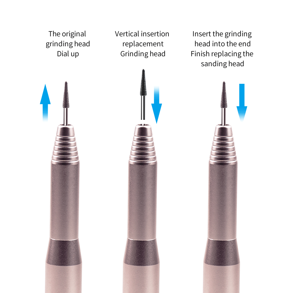 25000 rpm mini negleboremaskine elektrisk manicure negleudstyr elektrisk neglefil pedicure fil til pro manicure