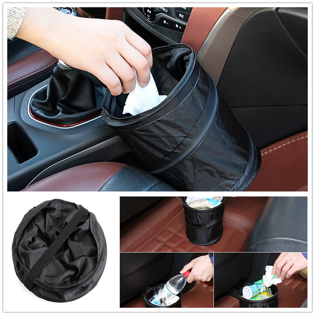 Car Trash Can Bag Leak Proof Garbage Pocket FOR Toyota 4Runner Sienna Sequoia Prius GR Camry i-TRIL COASTER highlander Yaris
