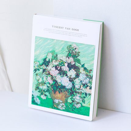 Cuaderno de dibujo artístico para artistas, cuaderno de bocetos en blanco de 16K, 120 hojas, libro de diario de pintura para estudiantes, suministros de arte: B