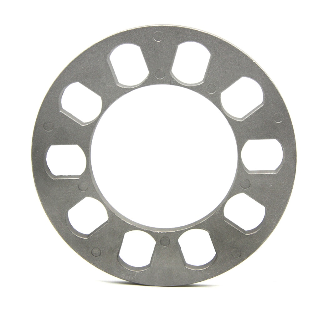 TIROL T12849c 4 piezas espaciador de rueda Universal 5 orificios 8mm adaptador de rueda de aluminio ajuste 5 orugas 5X114,3 5X120 5X120,7 5X127