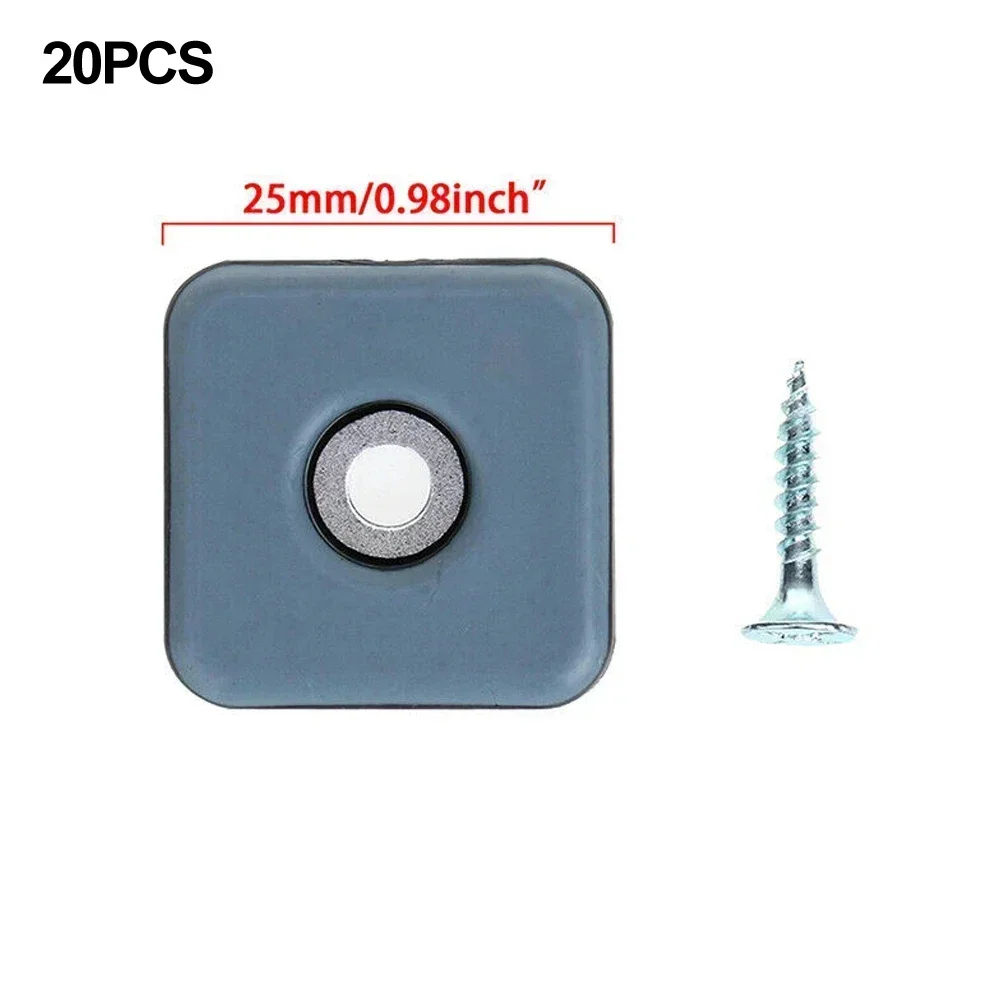 Tampons Coulissants pour Meubles, Polymères pour Jambes de Chaise et Table, Protection de Sol, Anti-Delhi RapDuty, 20 Pièces: Bronze